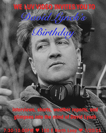 Image: David Lynch's Bday