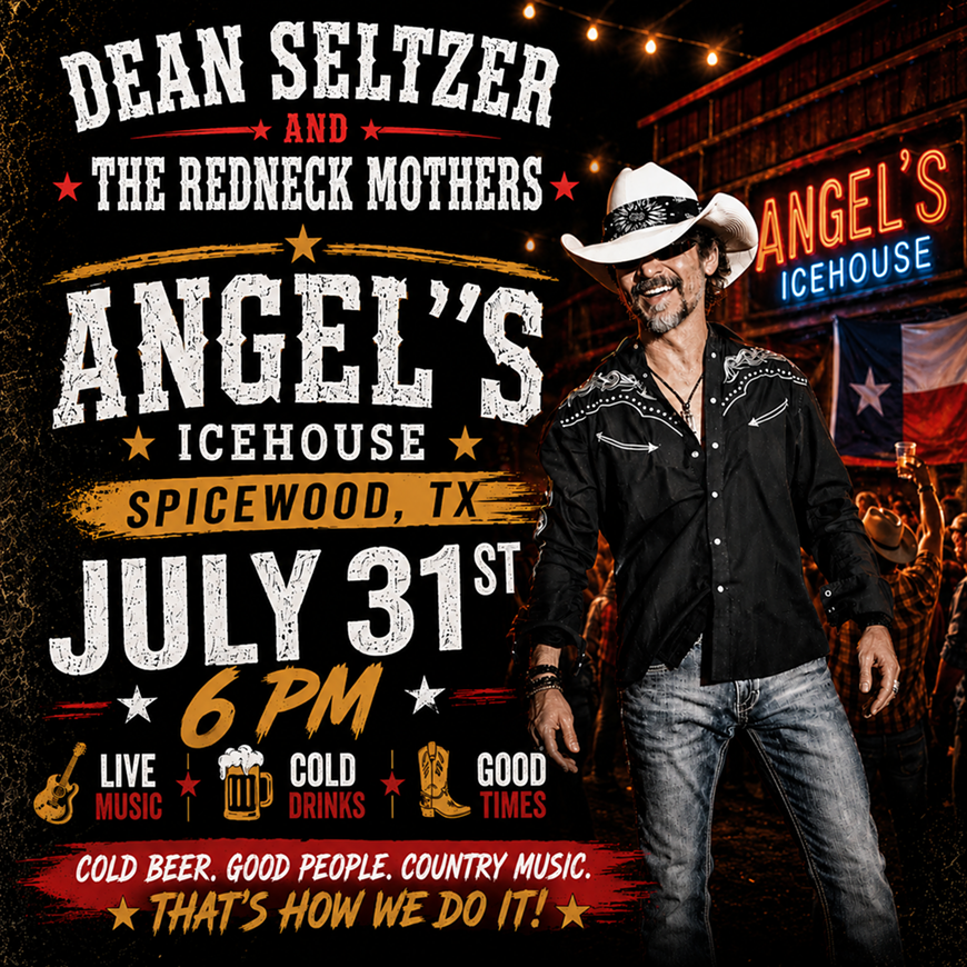 Dean Seltzer & The Redneck Mother's LIVE at Angel's Icehouse