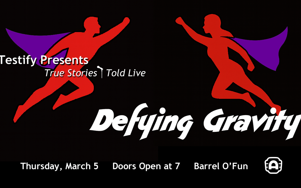 Image: Defying Gravity - A Storytelling Show