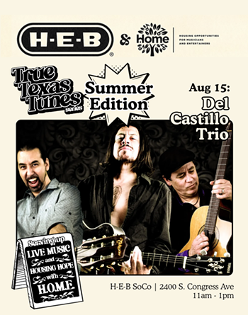 Image: Del Castillo Trio @ True Texas Tunes