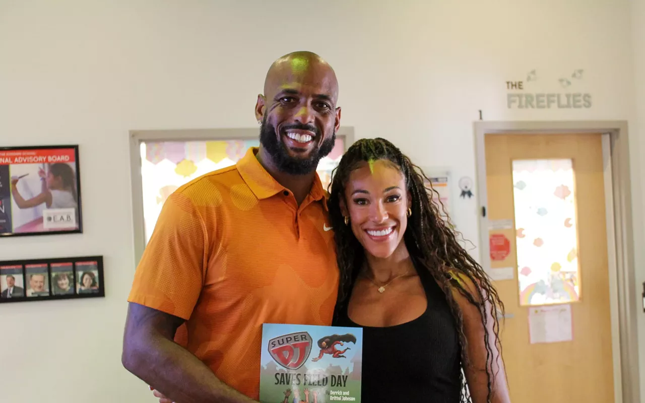 Image: Derrick Johnson: Super DJ Saves Field Day