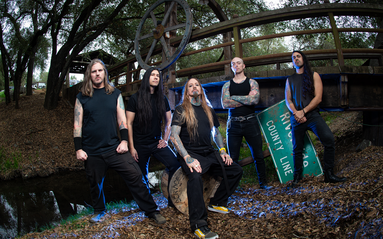 Image: DevilDriver, Upon A Burning Body, Ov Sulfur, Cultus Black