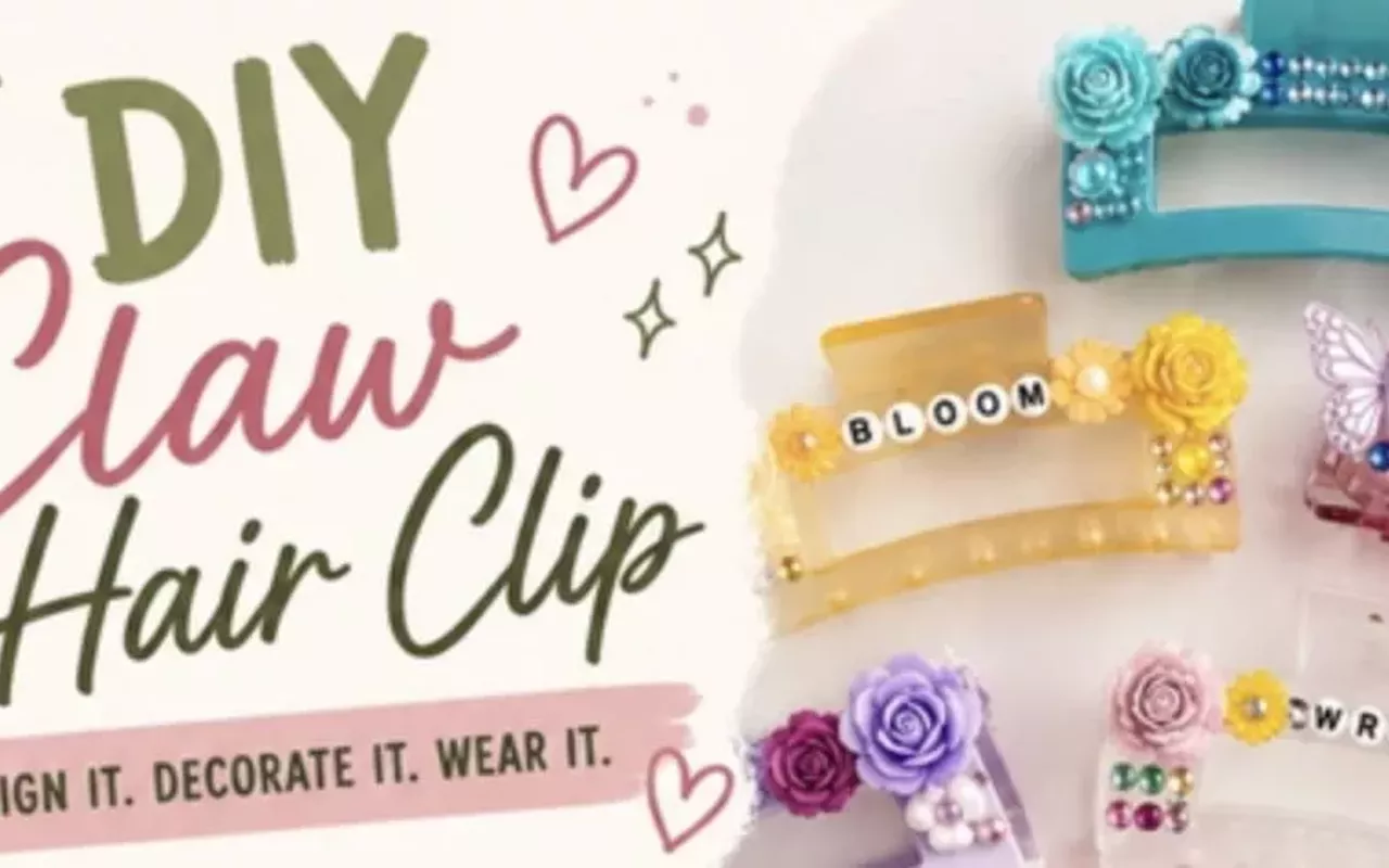 Image: DIY Claw Hair Clip