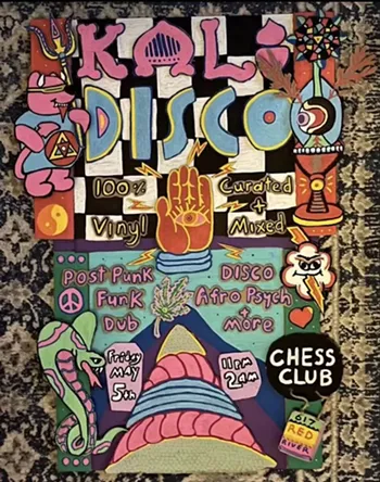 Image: DJ Kali Disco Vinyl Night