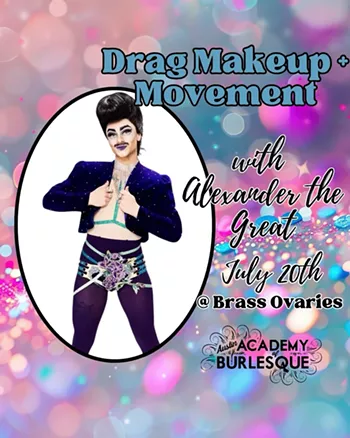 Image: Drag Makeup + Movement