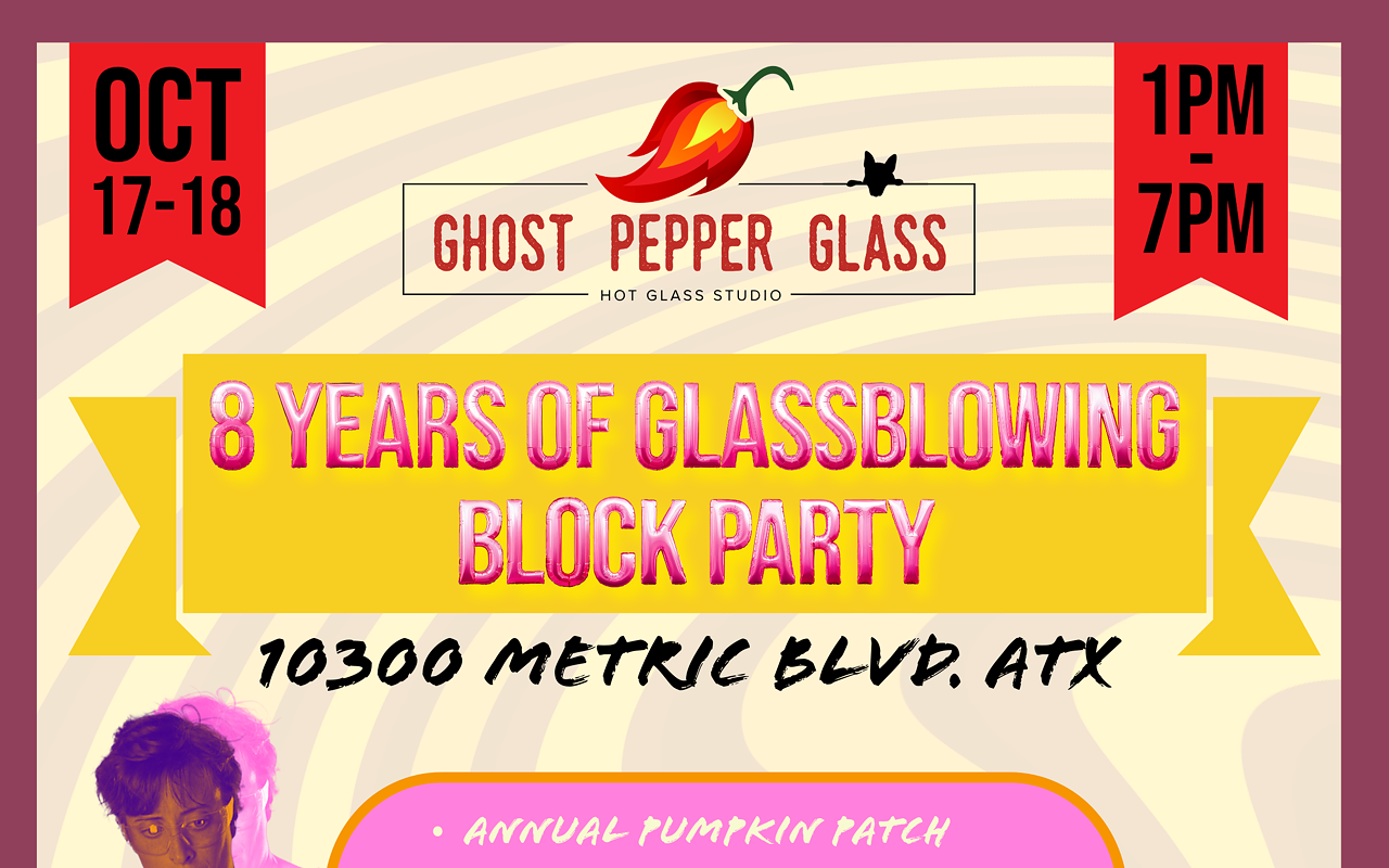 Image: Eight Years of Glassblowing Block Party