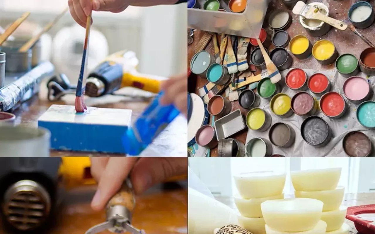 Image: Encaustic Painting Class