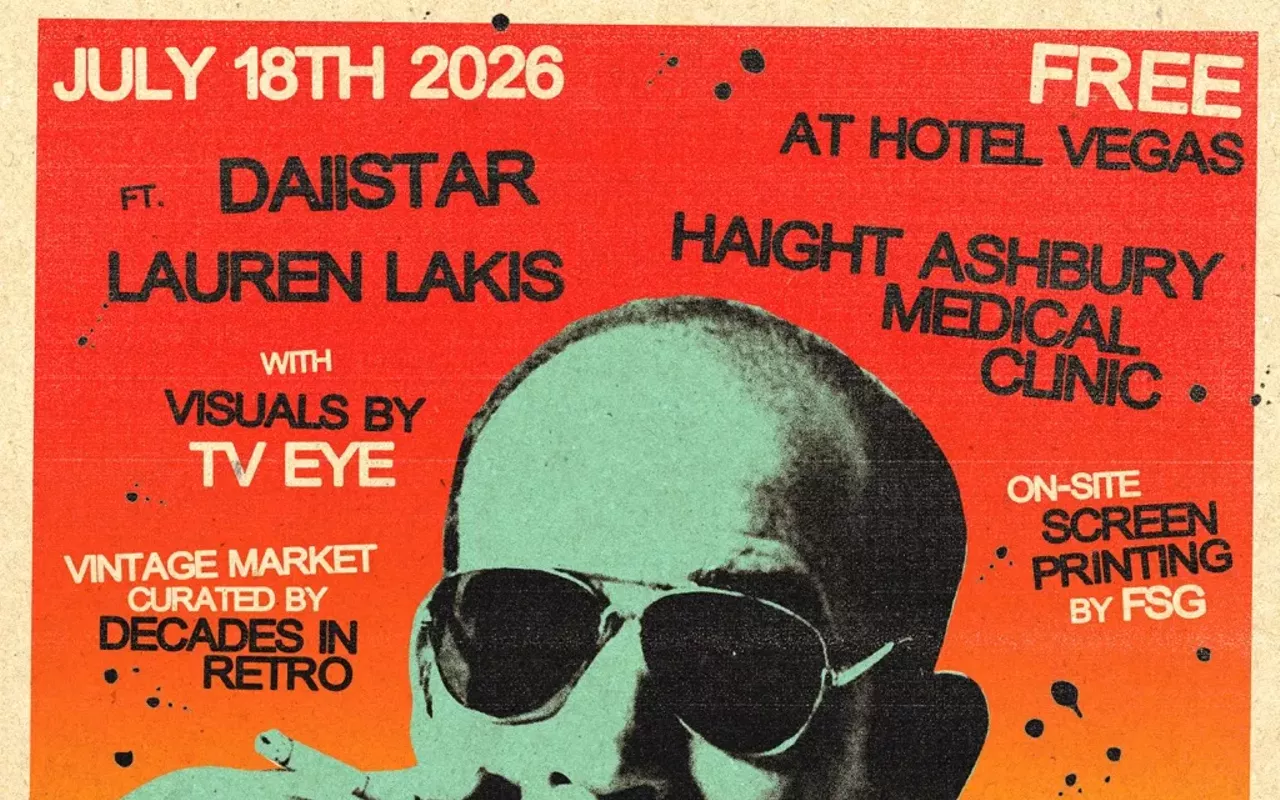 Image: Fear & Loathing (Hunter S. Thompson tribute) w/ DAIISTAR, Lauren Lakis, Haight Ashbury Medical Clinic