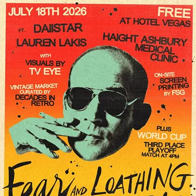 Image: Fear & Loathing (Hunter S. Thompson tribute) w/ DAIISTAR, Lauren Lakis, Haight Ashbury Medical Clinic