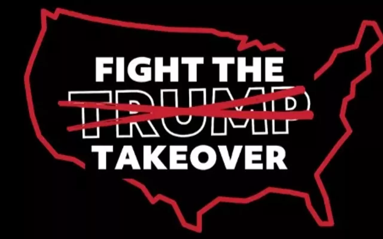 Image: Fight the Trump Takeover Rally