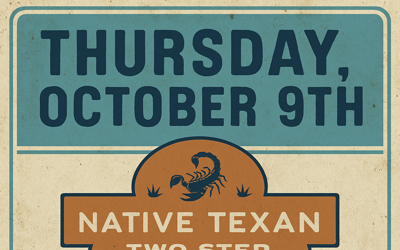 Image: Fingerpistol, Paige Plaisance, dance lessons w/ Native Texan Two Step