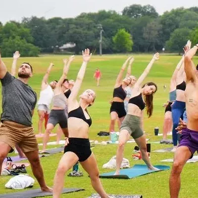 Image: Fitness in the Park Summer Yoga Series