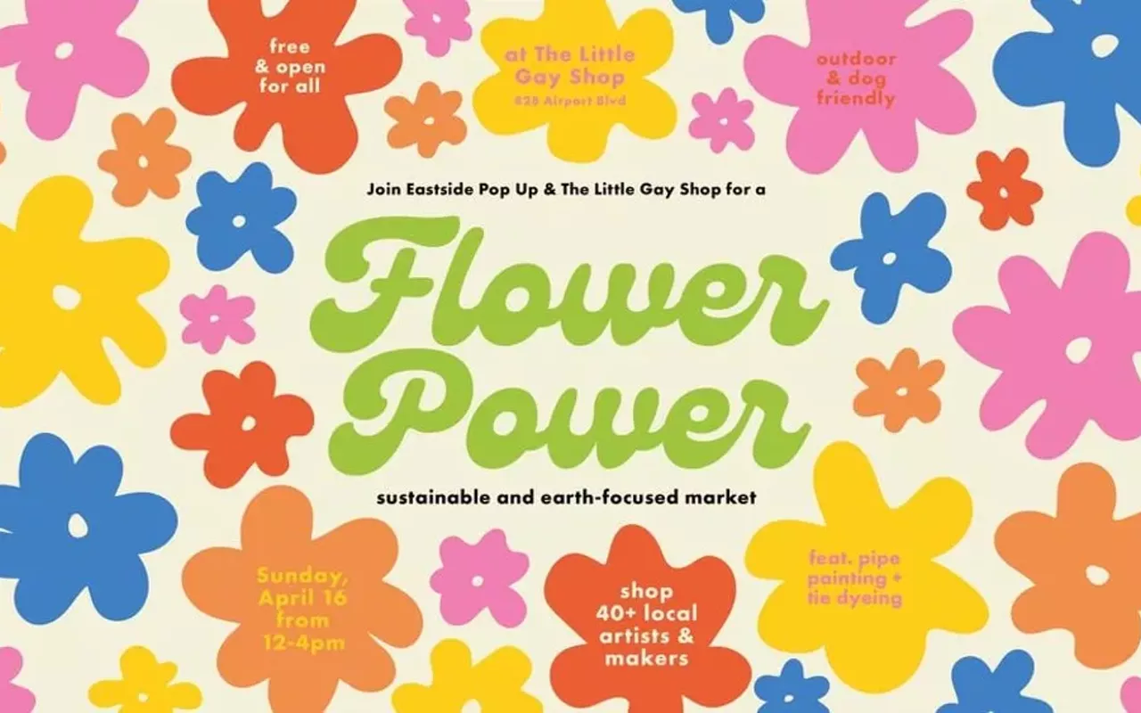 Image: "Flower Power" Sustainable + Earth Focused Market