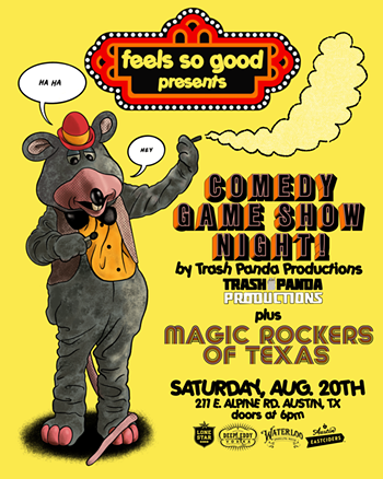 Image: FSG comedy game show night w/ Magic Rockers of Texas