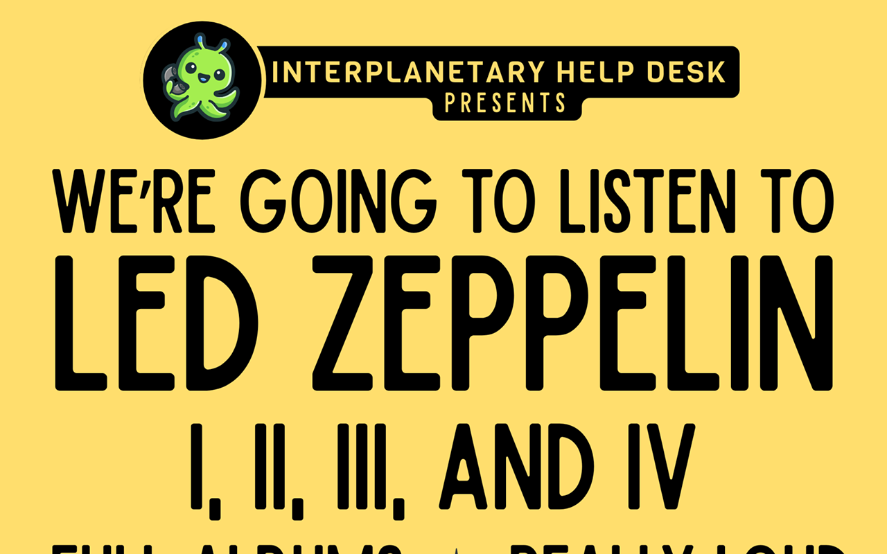 Image: Full Albums, Really Loud: Led Zeppelin (Benefiting SIMS Foundation, ATX Musicians, and Sonic Guild)