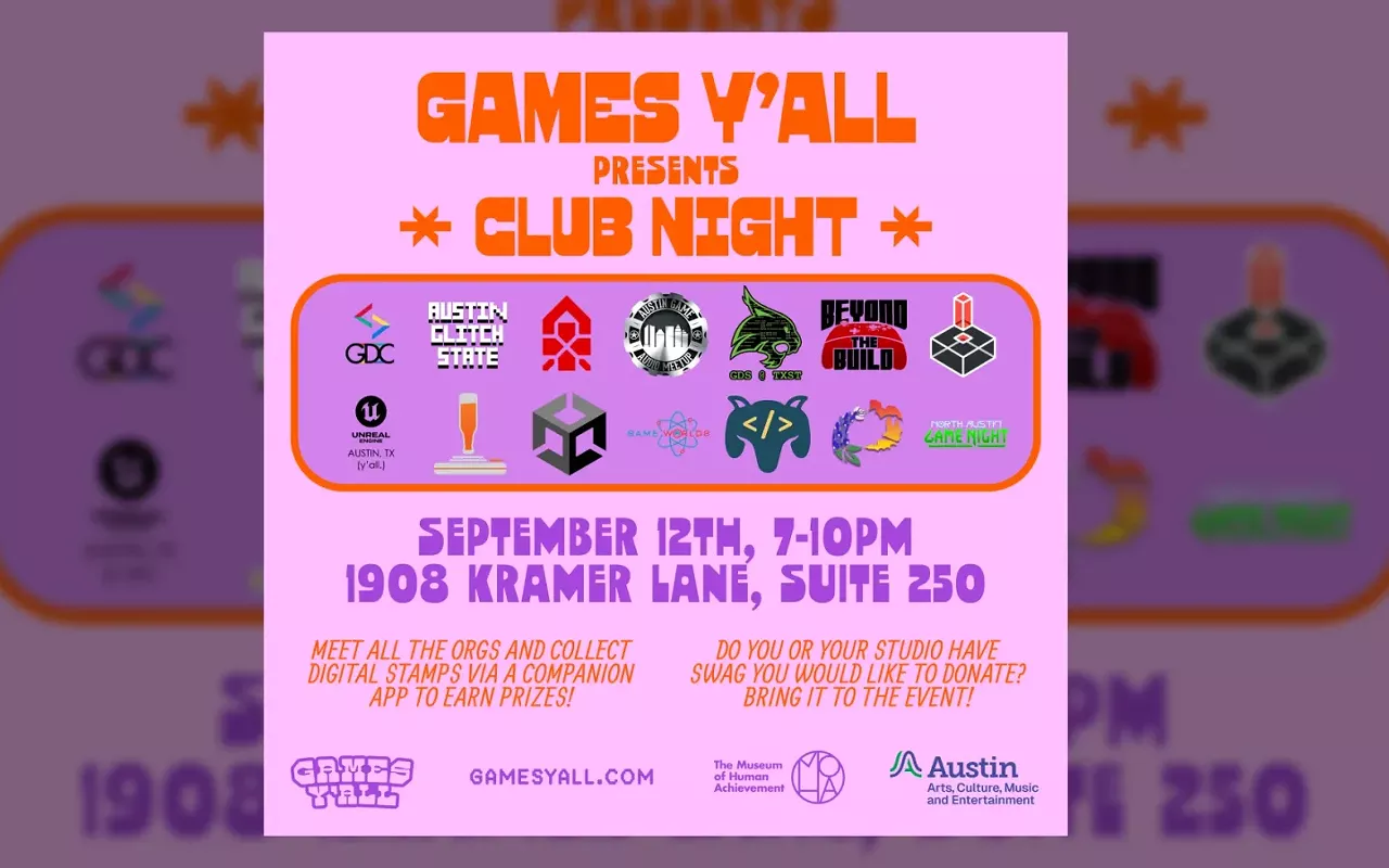 Image: Game Developer Club Night
