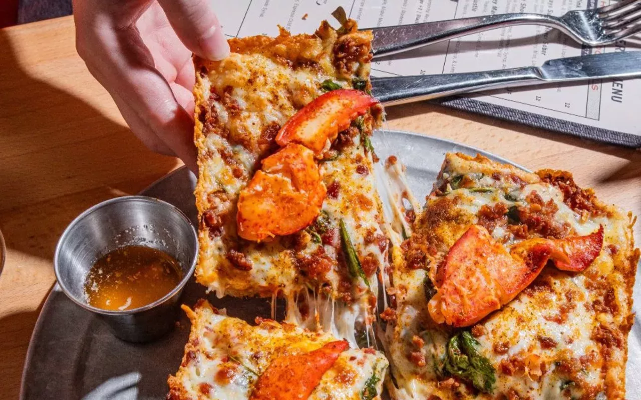 Image: Garbo's Queen Lobster Pizza Reunion Tour
