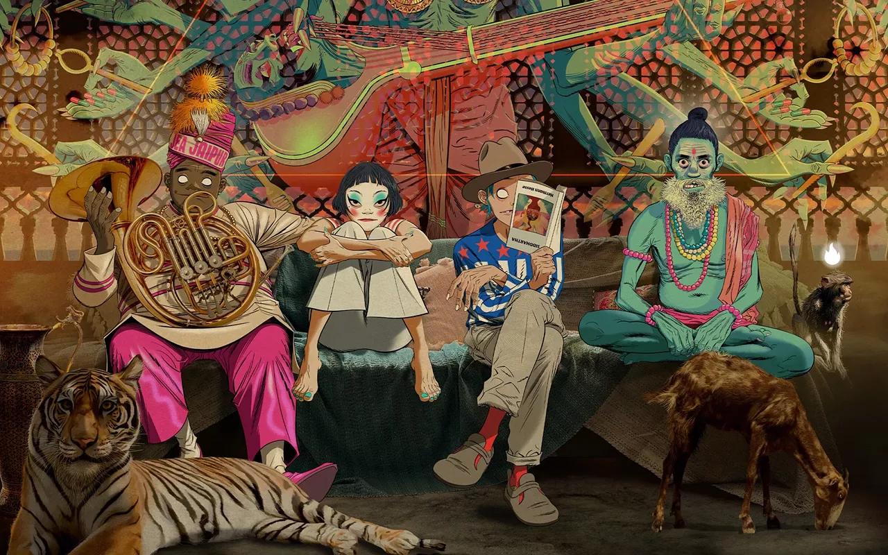 Image: Gorillaz, Little Simz, Deltron 3030