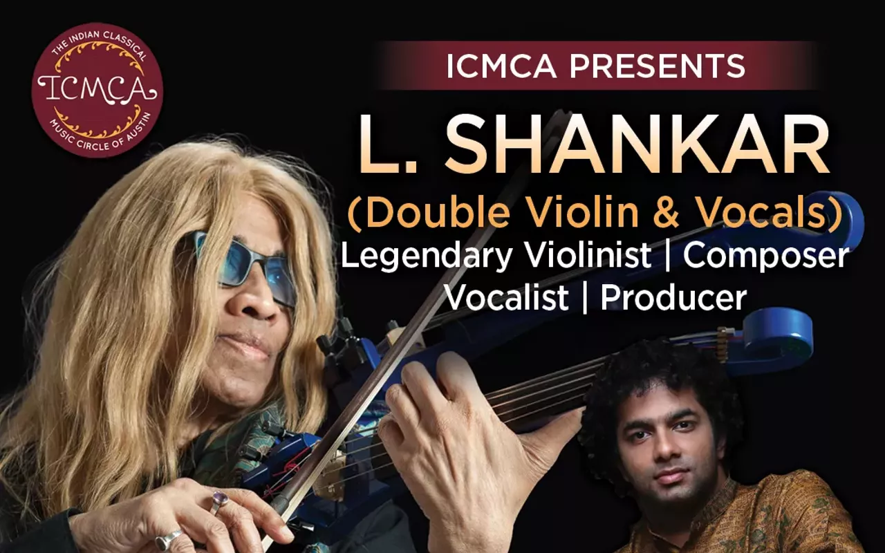 Image: Grammy-Winning Legend L. Shankar Live in Austin