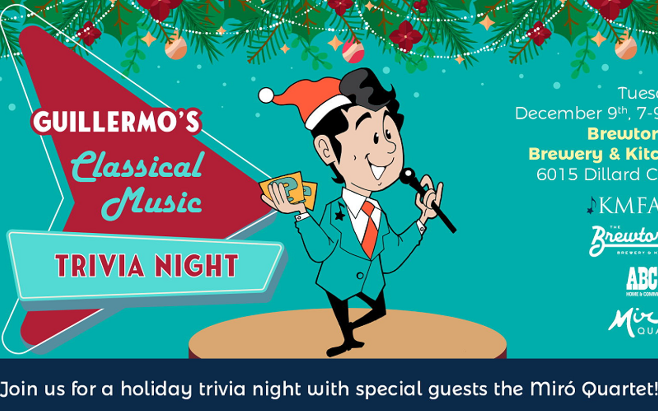 Image: Guillermo's Classical Music Trivia - Holiday Edition With Mir&oacute; Quartet