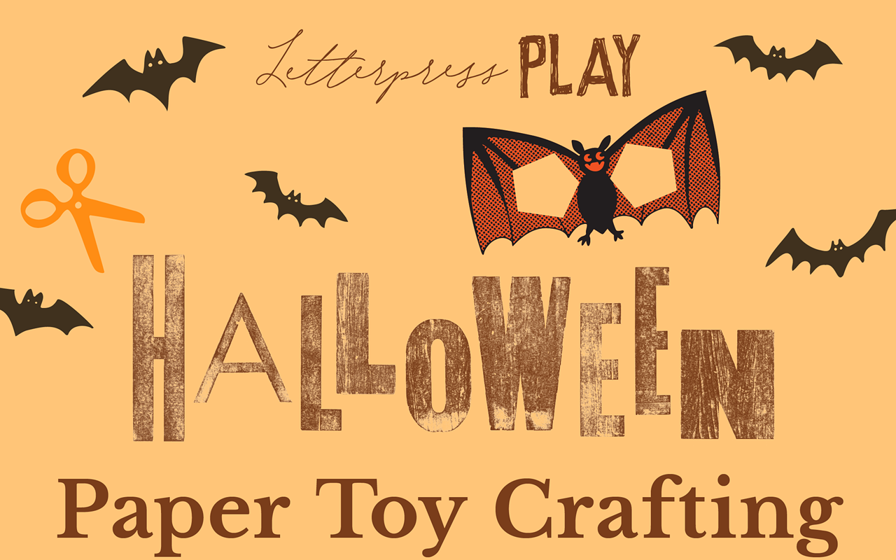 Image: Halloween Paper Toy Crafting
