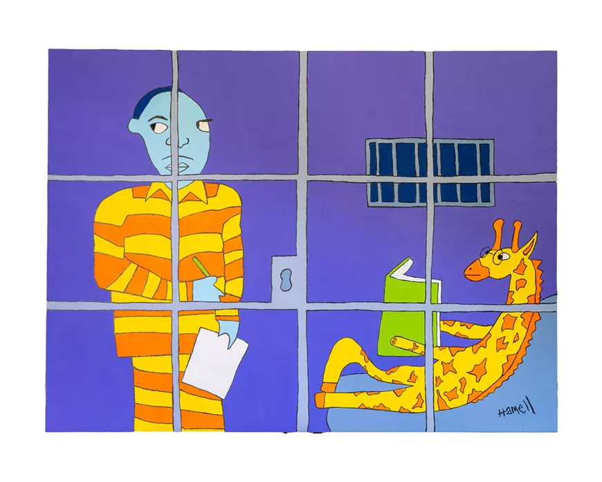 Activist Giraffe Birmingham Jail