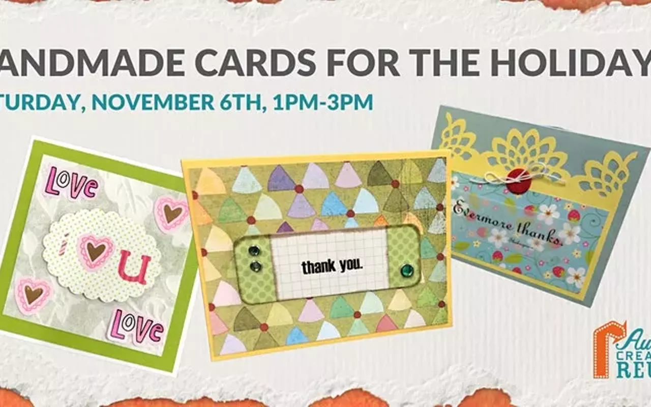 Image: Handmade Holiday Cards Workshop