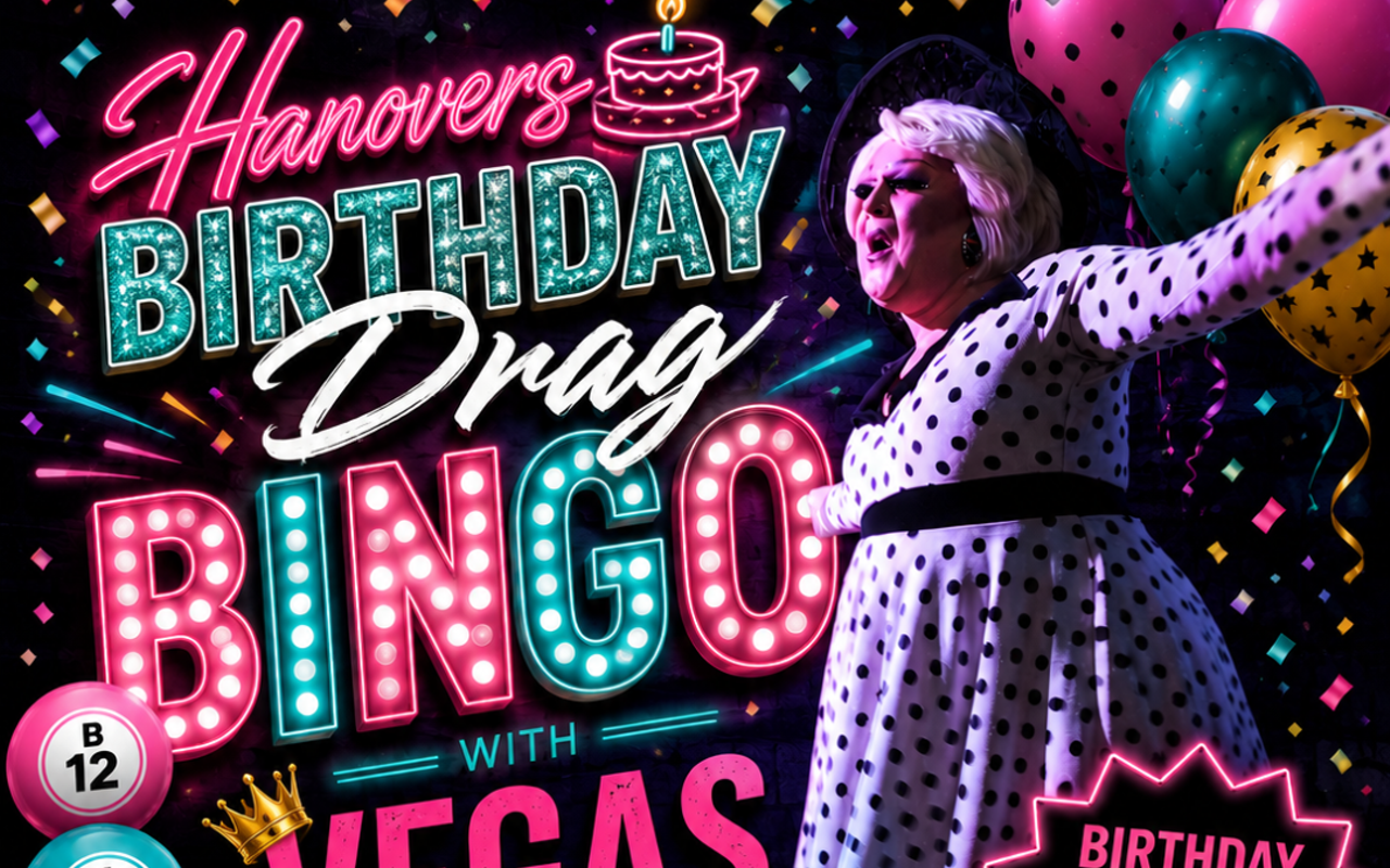 Image: Hanovers Birthday Drag Bingo Party at Hanovers Pflugerville
