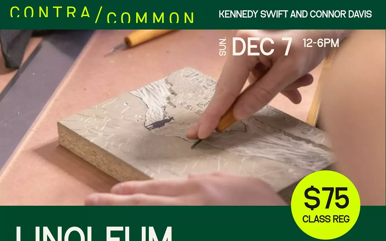 Image: Holiday Card Linoleum Print Workshop