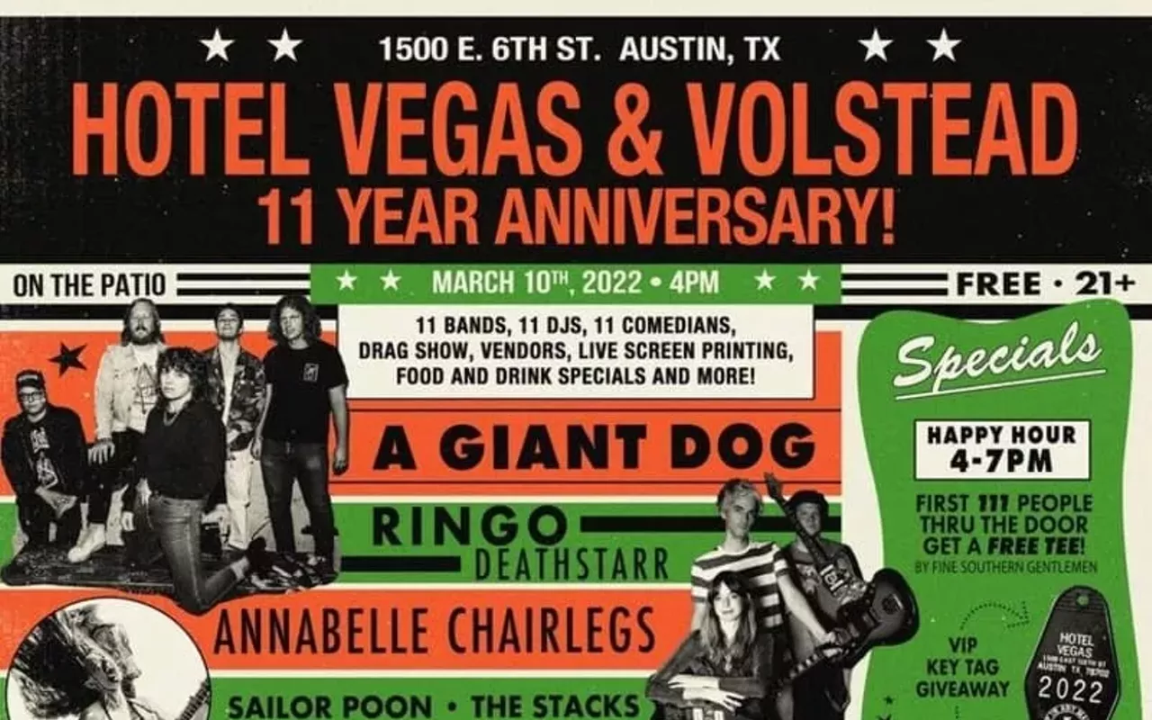 Image: Hotel Vegas & Volstead 11th Anniversary