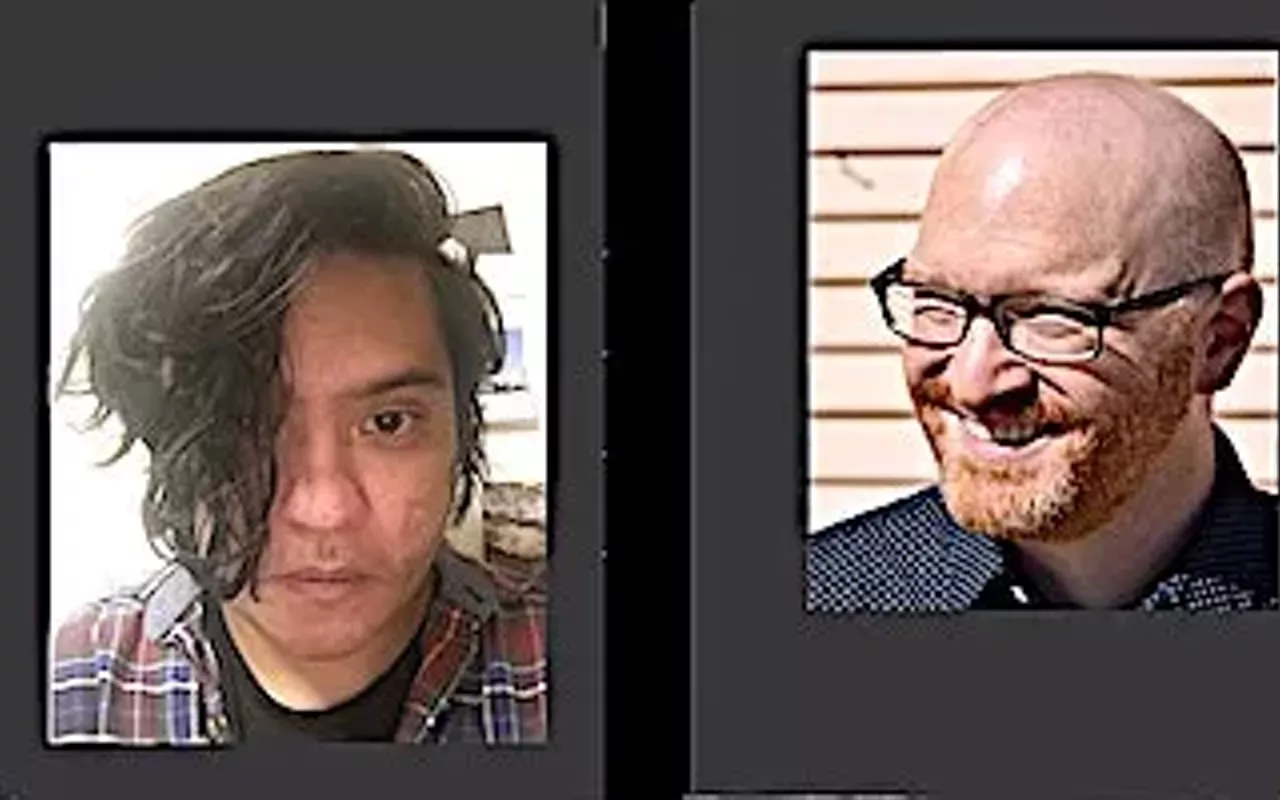 Image: Hybrid Poetry Reading: Anthony Sutton and Charlie Clark