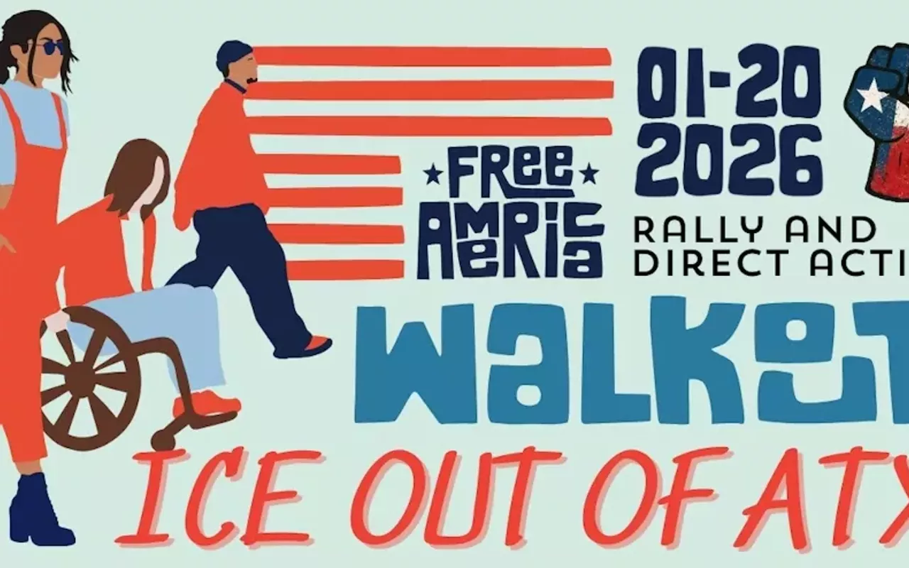 Image: ICE Out of ATX Rally