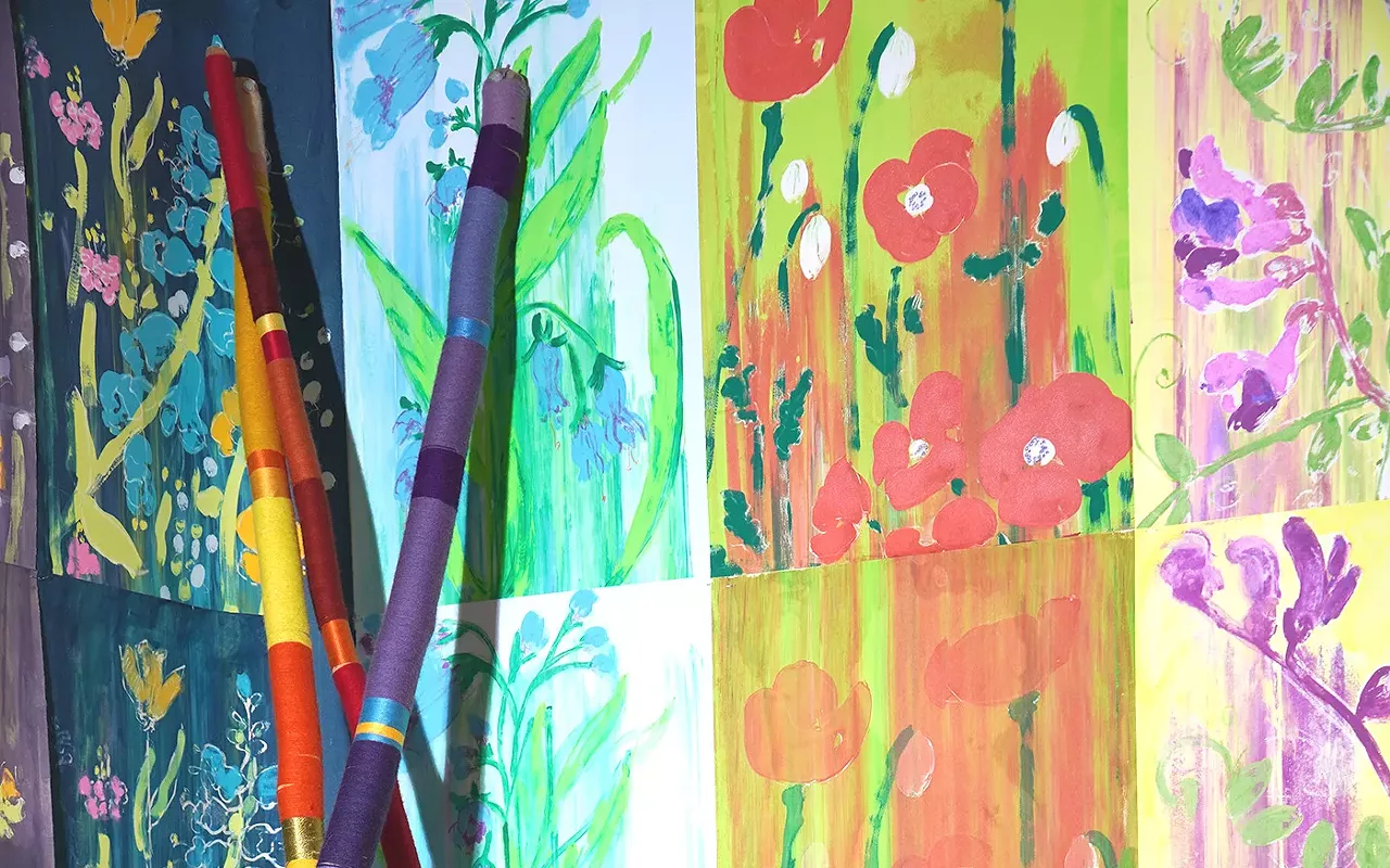 Image: Impressions of Wildflowers Artist Talk