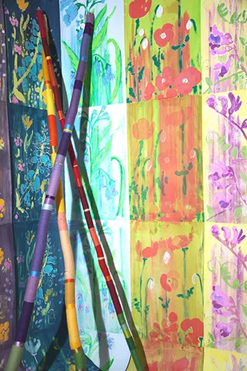 Image: Impressions of Wildflowers Artist Talk