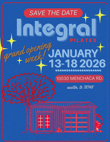 Image: Integral Pilates Grand Opening Week