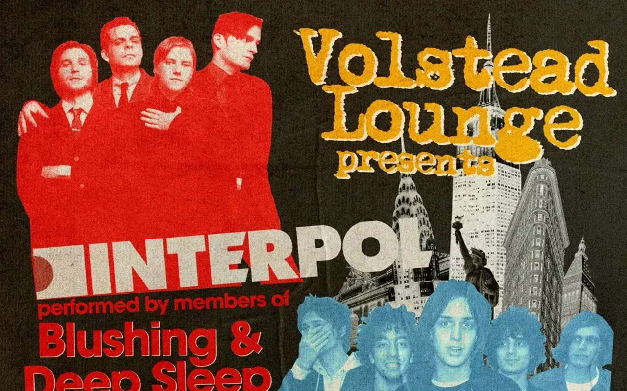 Image: Interpol vs. the Strokes Tribute Night w/ members of Blushing & Deep Sleep (Interpol tribute), members of EXOTIC FRUITCA & Body Tape (the Strokes tribute), DJ MTV