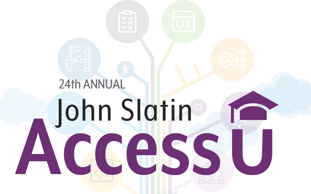 Image: John Slatin AccessU 2026