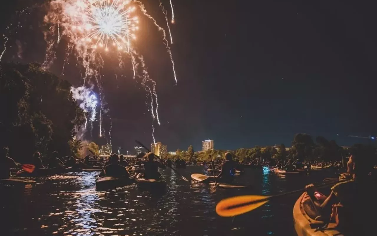 Image: July Fourth Fireworks Show, Concert & Paddle