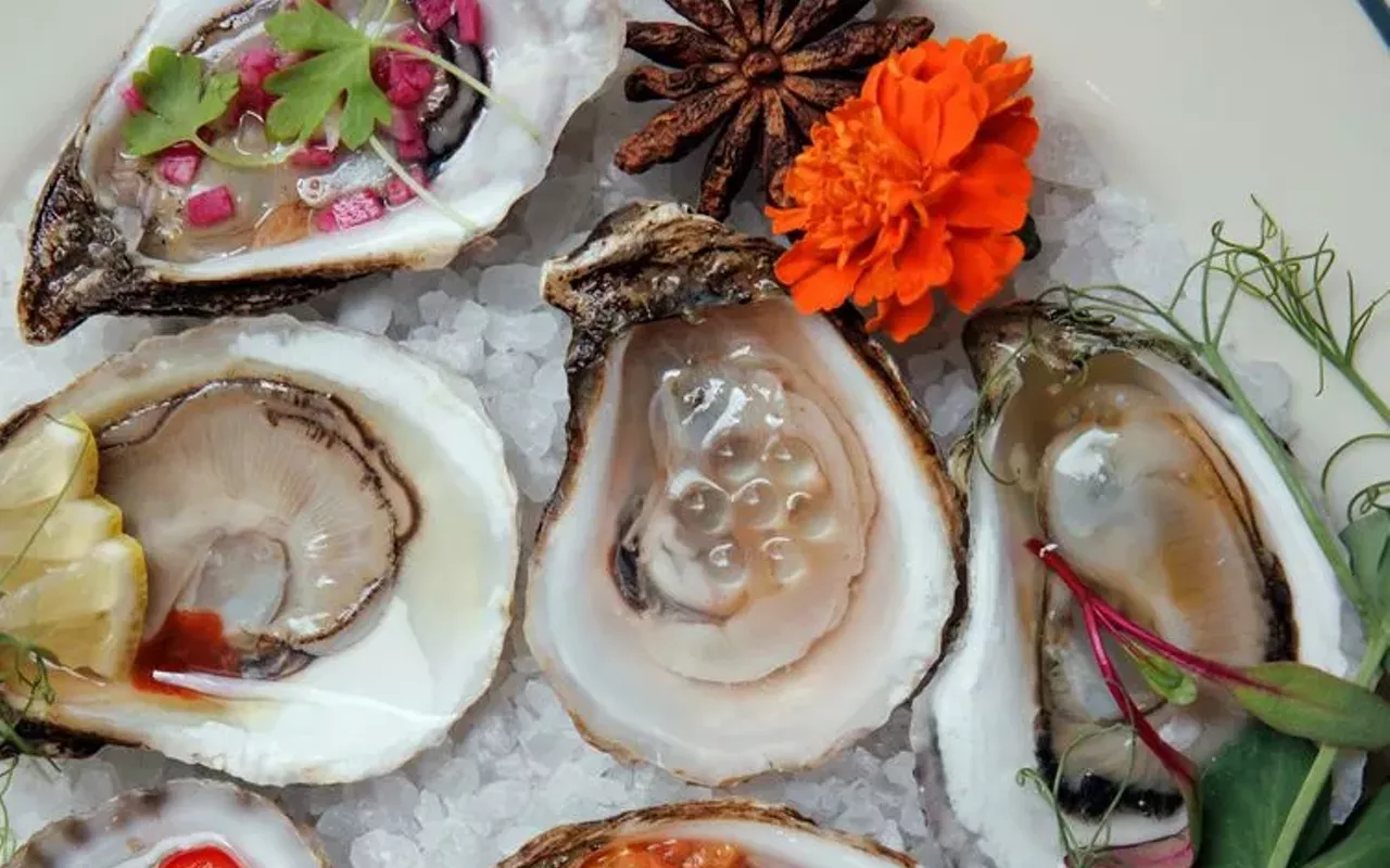 Image: July Oyster Omakase