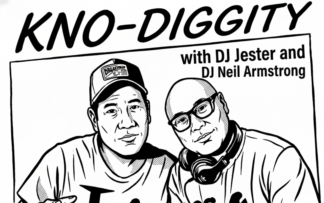 Image: KNO-DIGGITY: Radio Active edition w/ DJ Jester the Filipino Fist, special guest DJ Neil Armstrong
