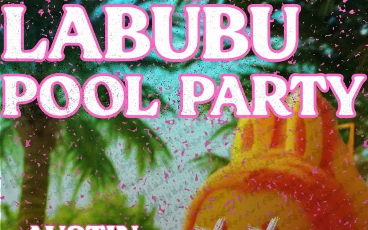 Image: Labubu Pool Party