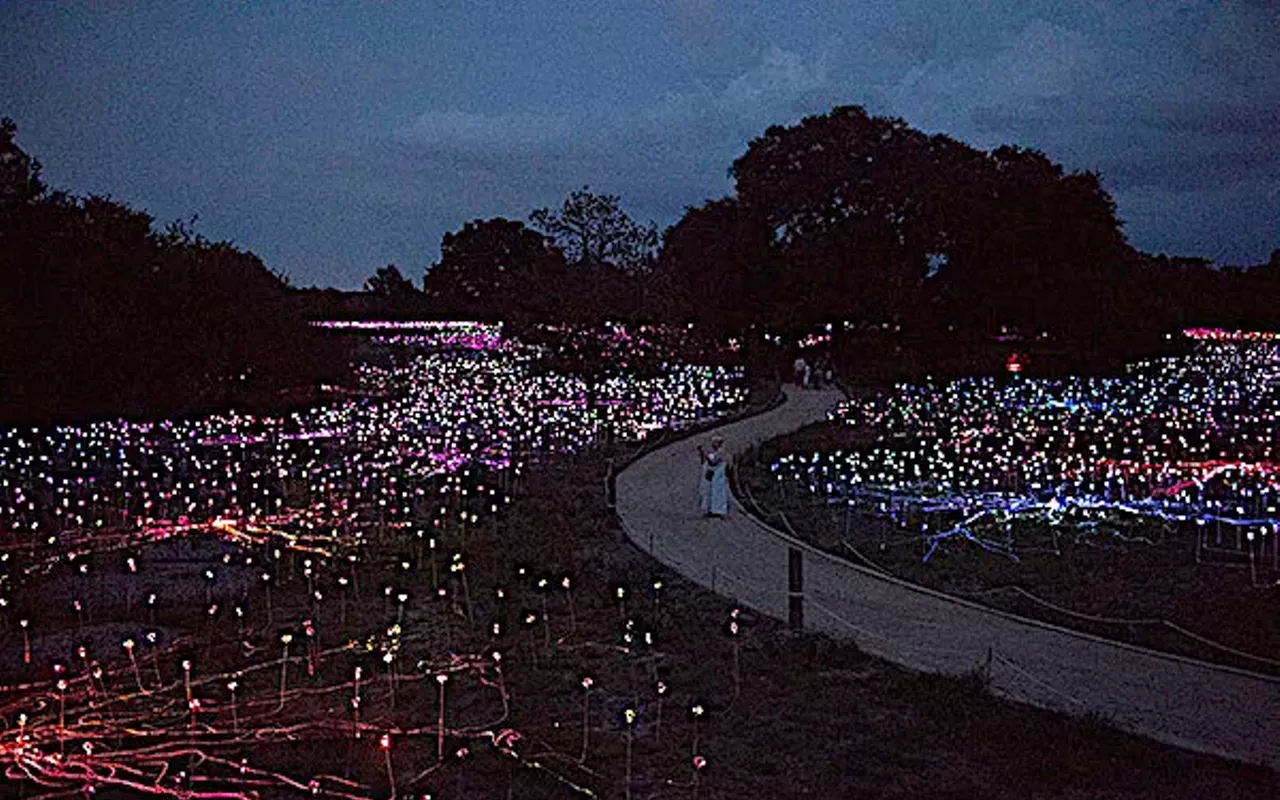 Image: Lady Bird Johnson Wildflower Center: Field of Light