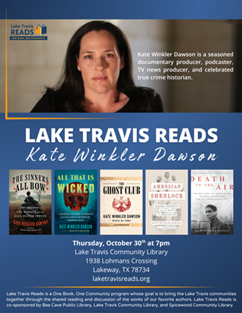 Image: Lake Travis Reads: Kate Winkler Dawson