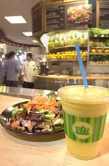 Image: Living Foods Bar at Whole Foods Market