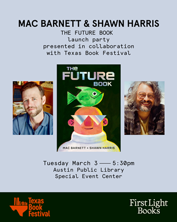 Image: Mac Barnett & Shawn Harris: "The Future Book" Launch