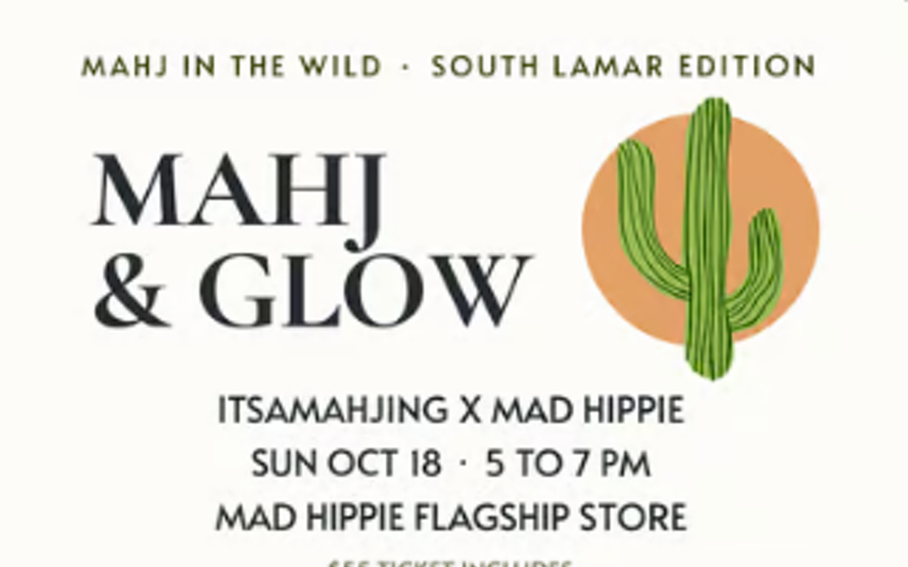 Image: Mahj & Glow at Mad Hippie