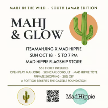 Image: Mahj & Glow at Mad Hippie