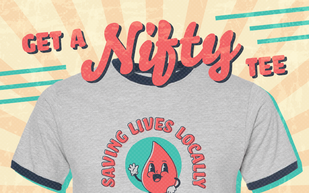Image: MARCH 1-15: Retro Saving Lives Shirt