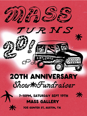 Image: MASS Gallery 20th Anniversary Party