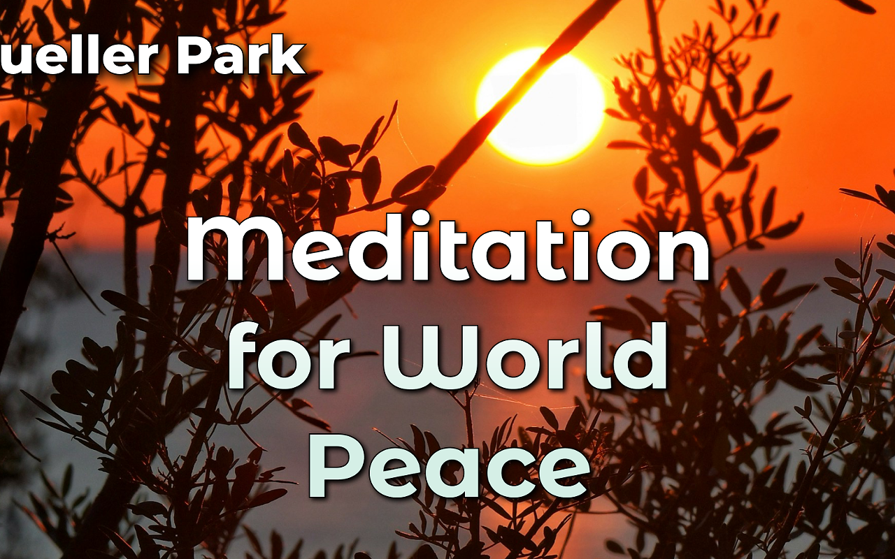 Image: Meditation for World Peace